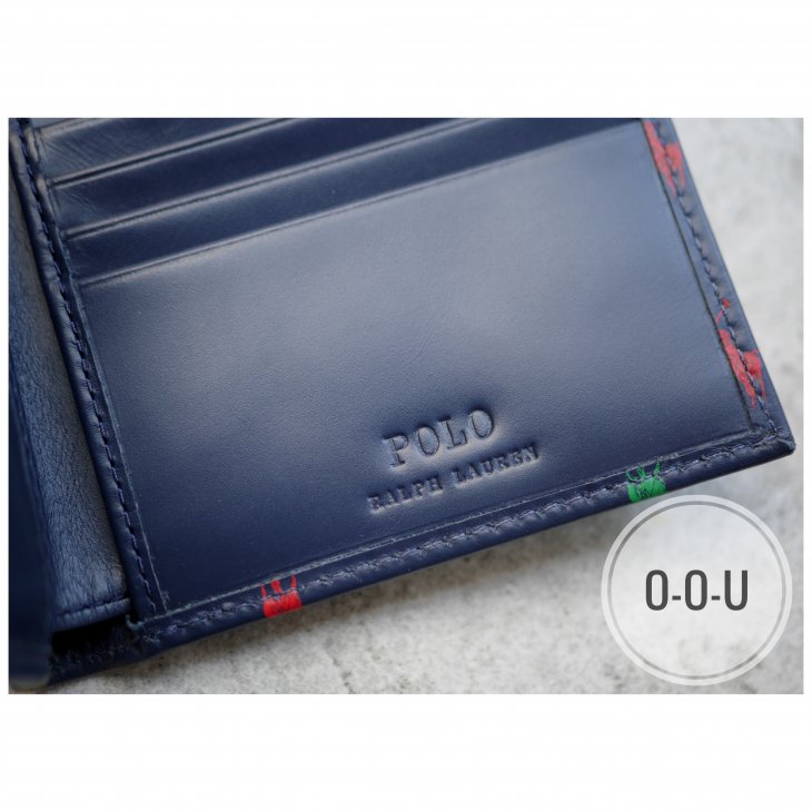 POLO RALPH LAUREN ALLOVER PONY LEATHER WALLET