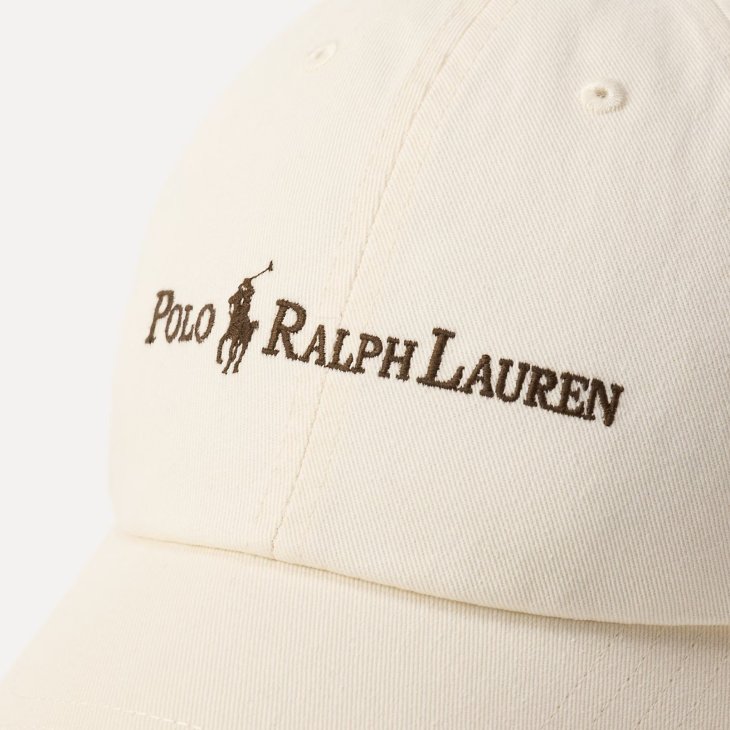 POLO RALPH LAUREN COTTON TWILL BALL CAP