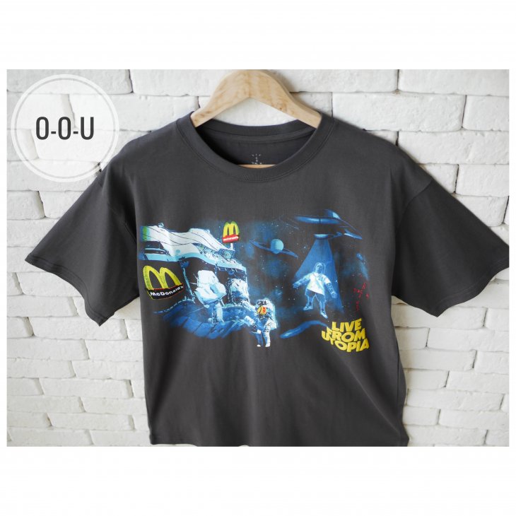 TRAVIS SCOTT X MCDONALD'S LIVE FROM UTOPIA T-SHIRT