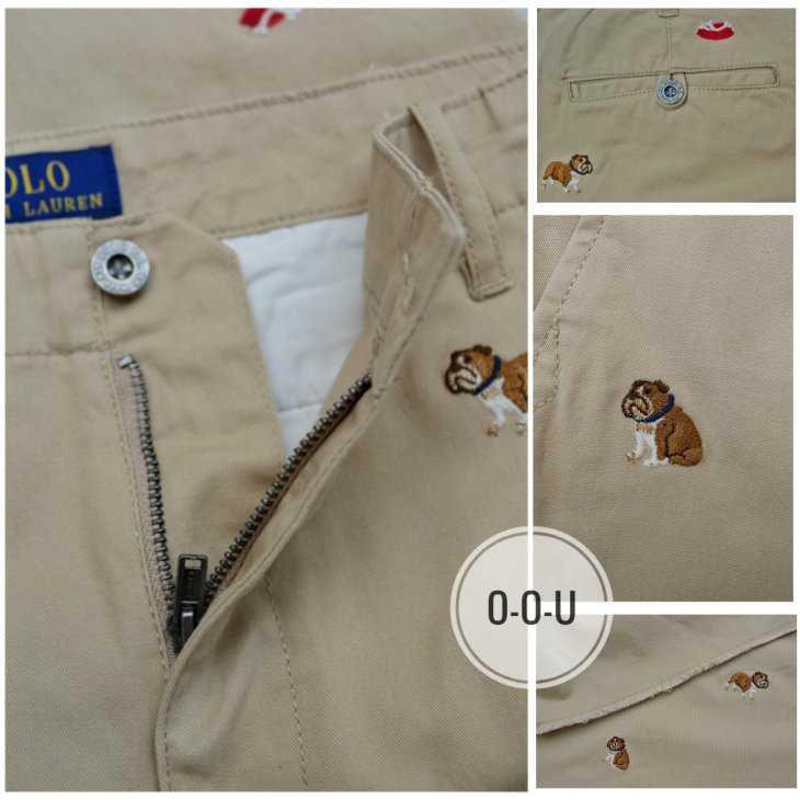 POLO RALPH LAUREN BOYS BULLDOG STRETCH CHINO SHORT