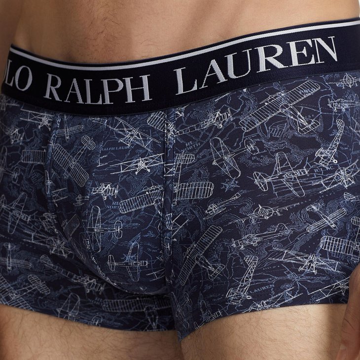 POLO RALPH LAUREN COTTON BLEND TRUNKS