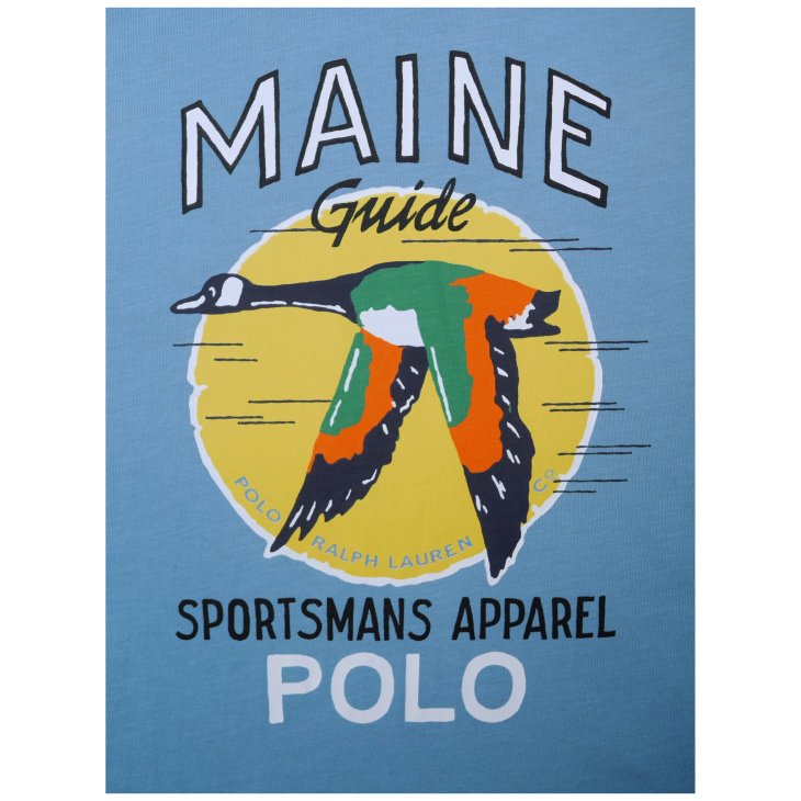 POLO RALPH LAUREN CLASSIC FIT JERSEY GRAPHIC T-SHIRT