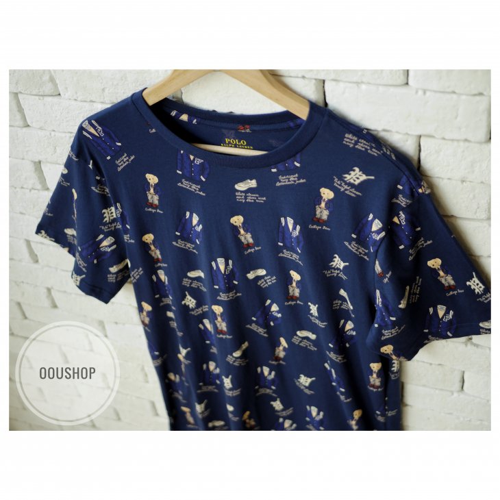 POLO RALPH LAUREN POLO BEAR BOYS COTTON JERSEY TEE