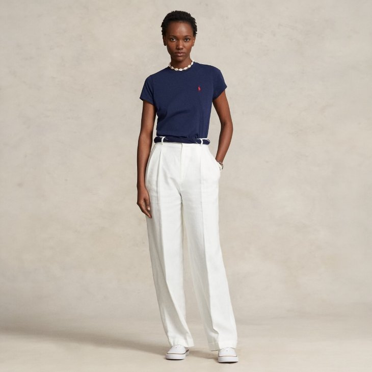 POLO RALPH LAUREN WOMEN COTTON JERSEY TEE