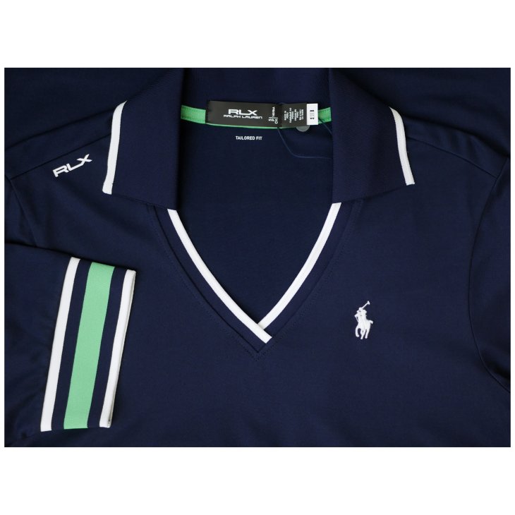 POLO RALPH LAUREN RLX TAILORED FIT CRICKET POLO SHIRT
