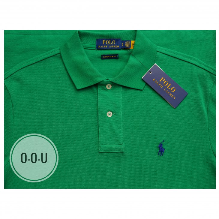 POLO RALPH LAUREN CUSTOM SLIM FIT POLO SHIRT