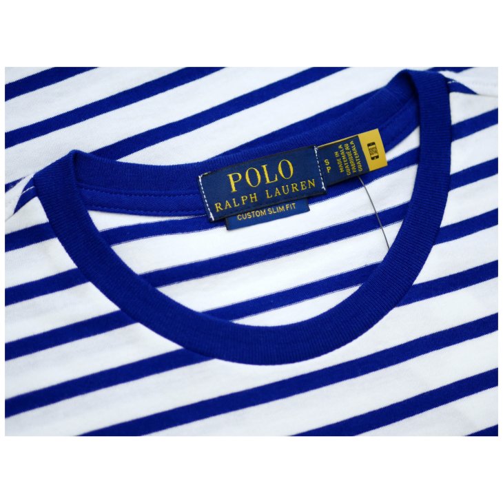 POLO RALPH LAUREN POLO BEAR STRIPED JERSEY T-SHIRT