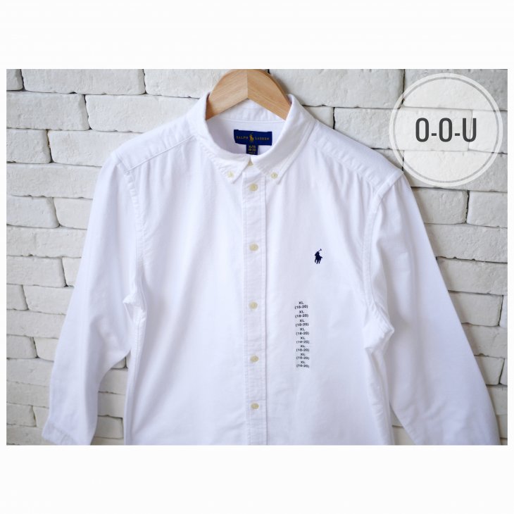 POLO RALPH LAUREN BOYS COTTON OXFORD SHIRT