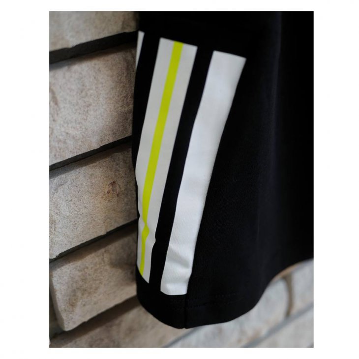 EVISUKURO Sweat Shorts with Logo Flock Print