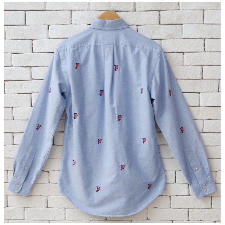 POLO RALPH LAUREN CLASSIC FIT P-WING OXFORD SHIRT