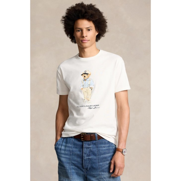 POLO RALPH LAUREN CLASSIC FIT POLO BEAR JERSEY T-SHIRT