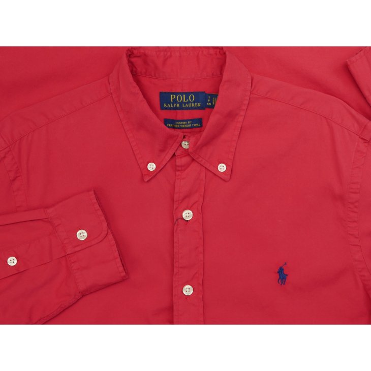 POLO RALPH LAUREN CUSTOM FIT FEATHERWEIGHT TWILL SHIRT