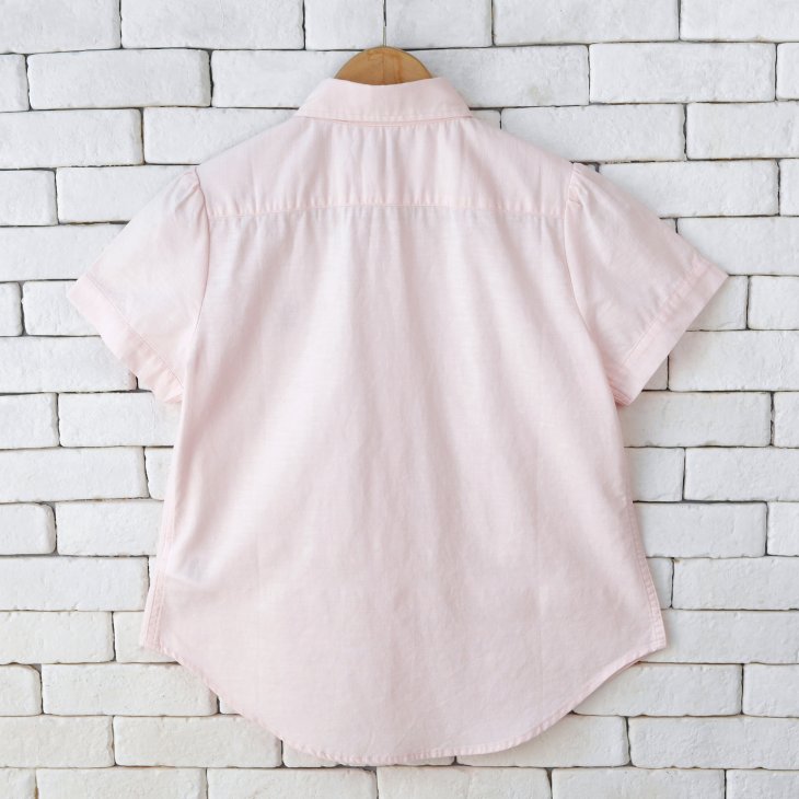 POLO RALPH LAUREN WOMEN LINEN SHORT SLEEVE SHIRT