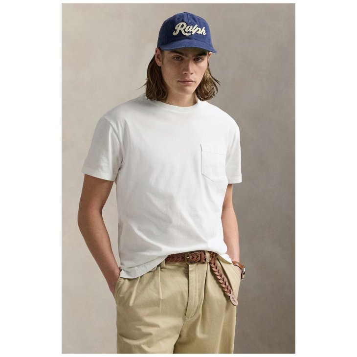 POLO RALPH LAUREN BIG FIT JERSEY POCKET T-SHIRT