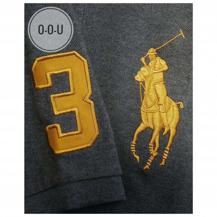 POLO RALPH LAUREN CUSTOM SLIM FIT BIG PONY POLO SHIRT