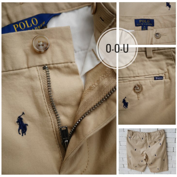 POLO RALPH LAUREN BOYS POLO PONY STRETCH CHINO SHORT