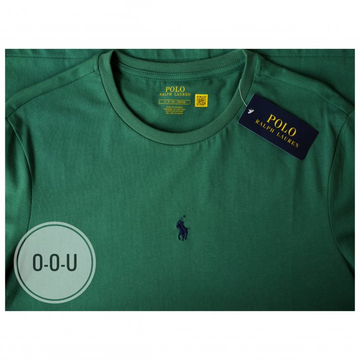 POLO RALPH LAUREN CUSTOM FIT JERSEY CREWNECK T-SHIRT
