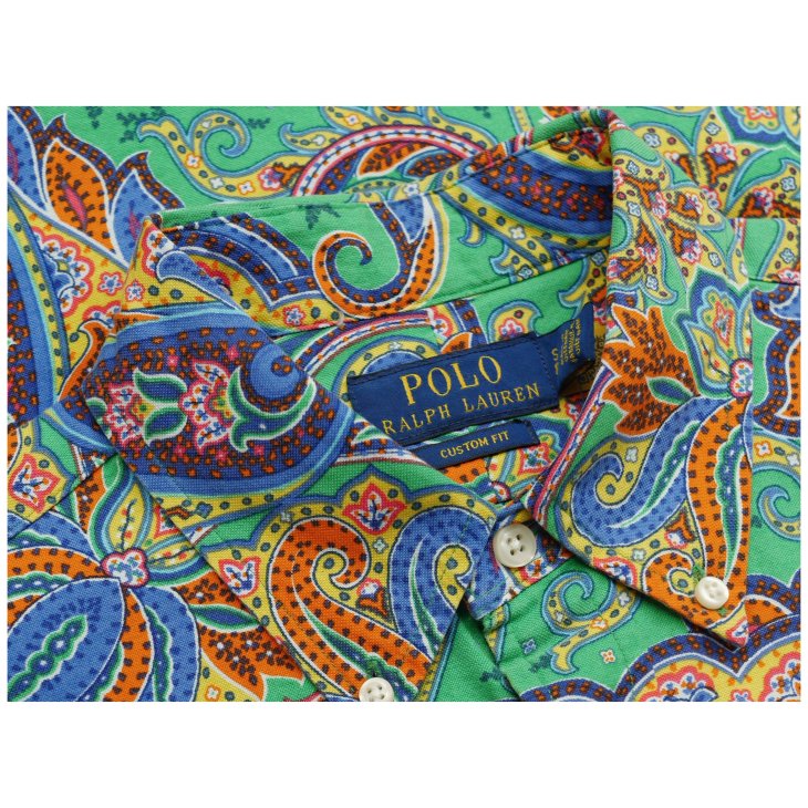 POLO RALPH LAUREN PAISLEY OXFORD SHIRT