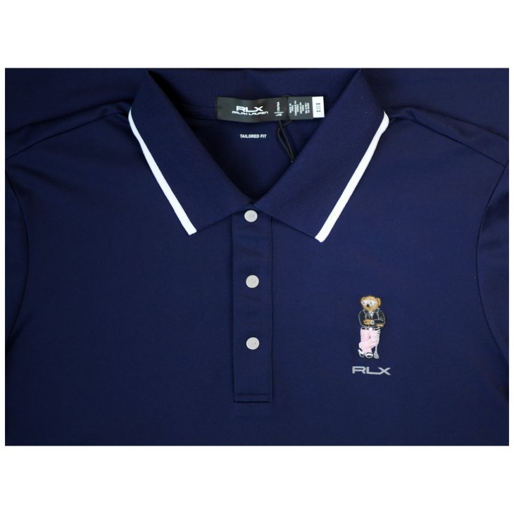 POLO RALPH LAUREN RLX TAILORED FIT POLO BEAR POLO SHIRT