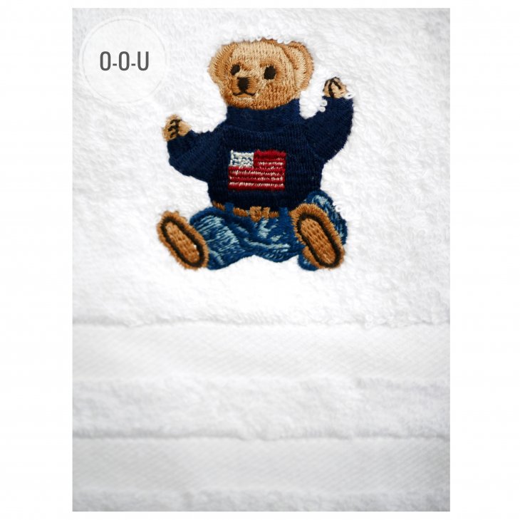 POLO RALPH LAUREN POLO BEAR FACE TOWEL