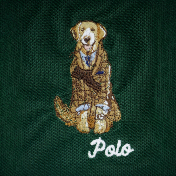 POLO RALPH LAUREN CLASSIC FIT DOG-EMBROIDERED POLO SHIRT