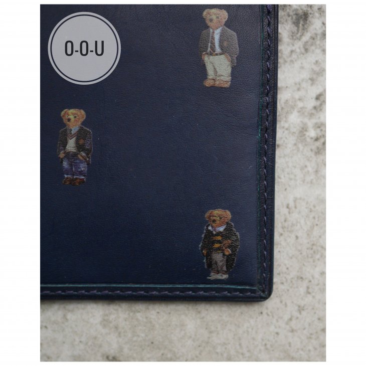 POLO RALPH LAUREN POLO BEAR LEATHER CARD CASE