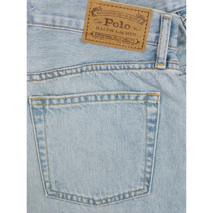 POLO RALPH LAUREN WOMEN DESTROYED-HEM DENIM SHORT