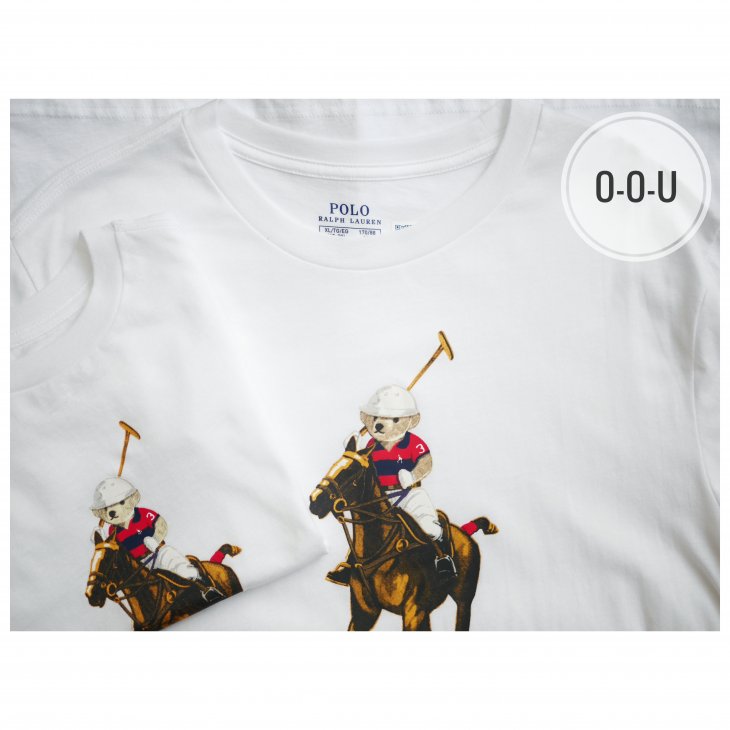 POLO RALPH LAUREN KIDS POLO BEAR & BIG PONY COTTON T-SHIRT