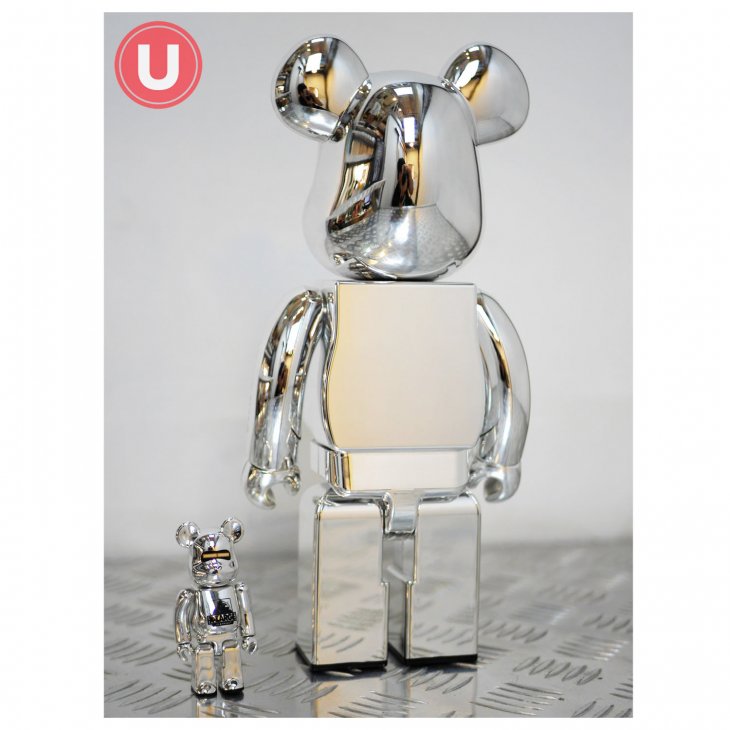 Bearbrick Medicom 2018 Hajime Sorayama x XLarge 100% & 400% SET