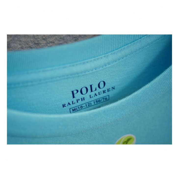 POLO RALPH LAUREN TENNIS BEAR BOYS COTTON TEE
