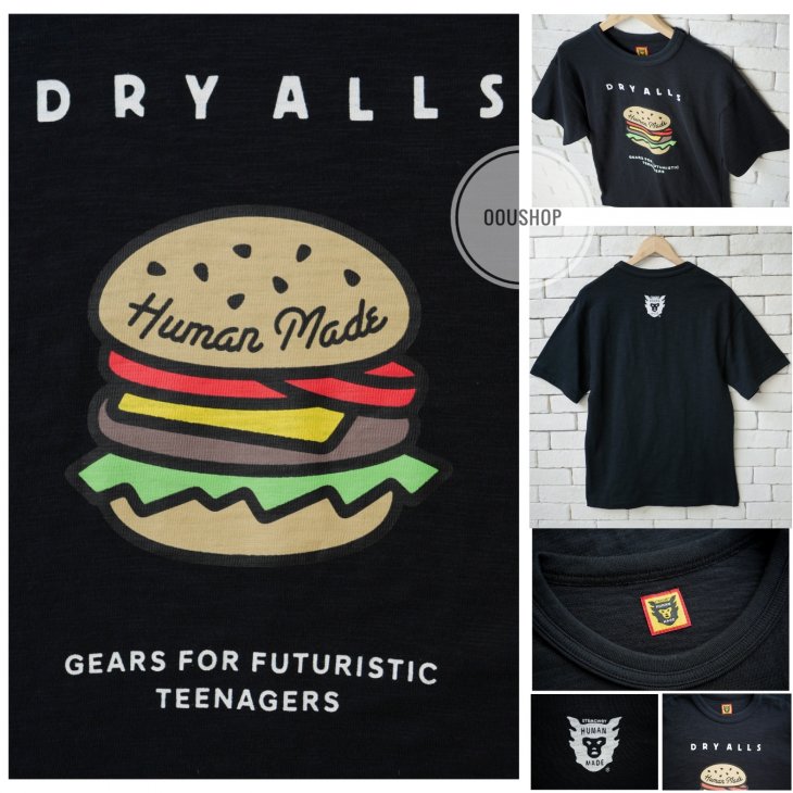HUMAN MADE BURGER T-SHIRT