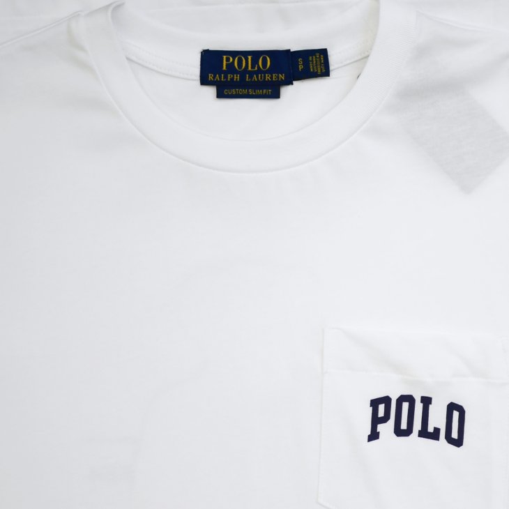 POLO RALPH LAUREN CUSTOM SLIM FIT POLO BEAR JERSEY T-SHIRT