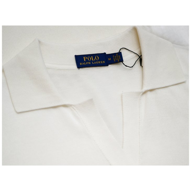 POLO RALPH LAUREN WOMEN SHRUNKEN FIT TERRY POLO SHIRT