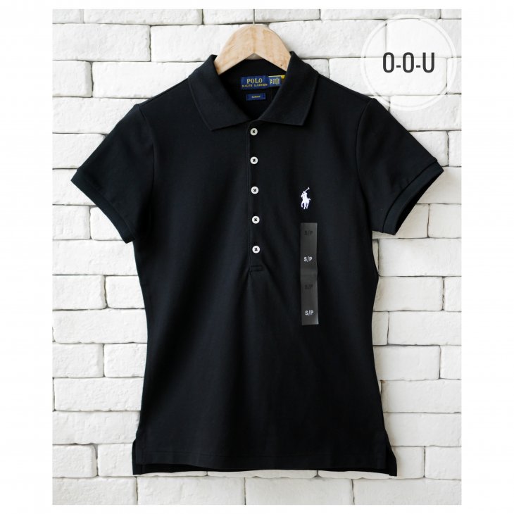 POLO RALPH LAUREN WOMEN SLIM FIT STRETCH POLO SHIRT