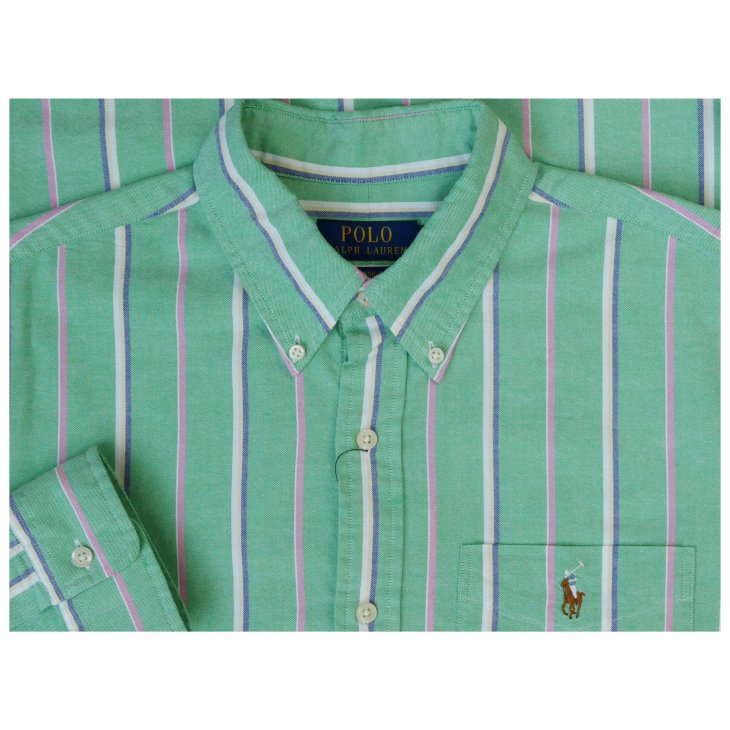POLO RALPH LAUREN CLASSIC FIT STRIPED OXFORD SHIRT