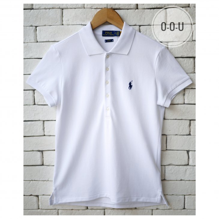 POLO RALPH LAUREN WOMEN SLIM FIT STRETCH POLO SHIRT