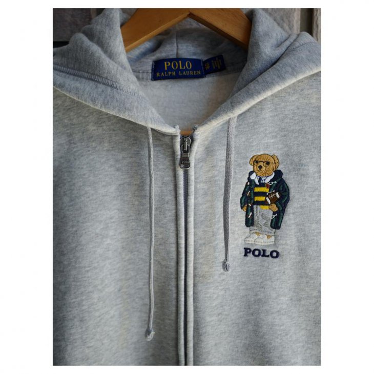 POLO BEAR FLEECE HOODIE