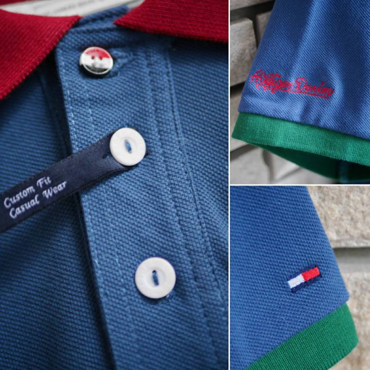 TOMMY HILFIGER CUSTOM FIT POLO SHIRT
