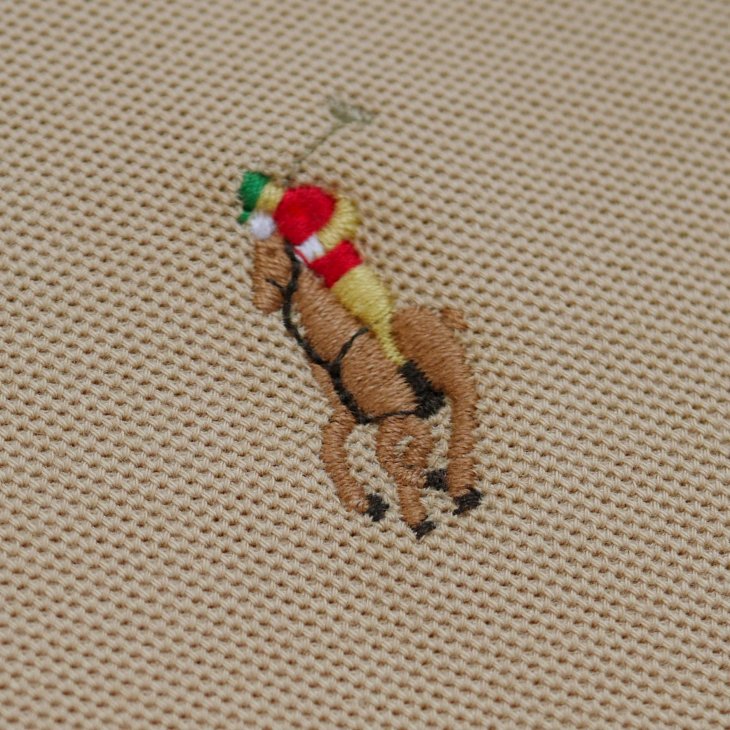 POLO RALPH LAUREN CUSTOM SLIM FIT POLO SHIRT