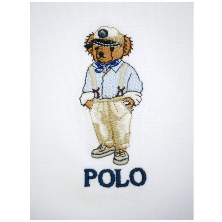 POLO RALPH LAUREN CUSTOM SLIM FIT POLO BEAR POLO SHIRT