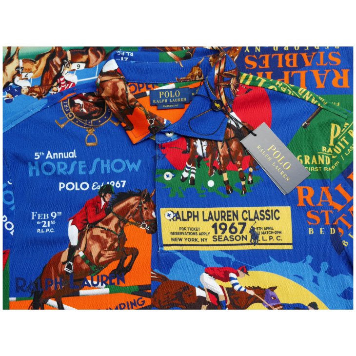 POLO RALPH LAUREN CLASSIC FIT EQUESTRIAN MESH POLO SHIRT