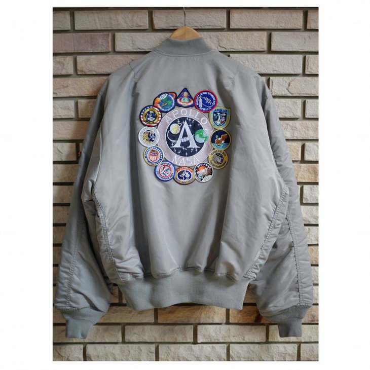 ALPHA INDUSTRIES APOLLO MA-1 FLIGHT JACKET
