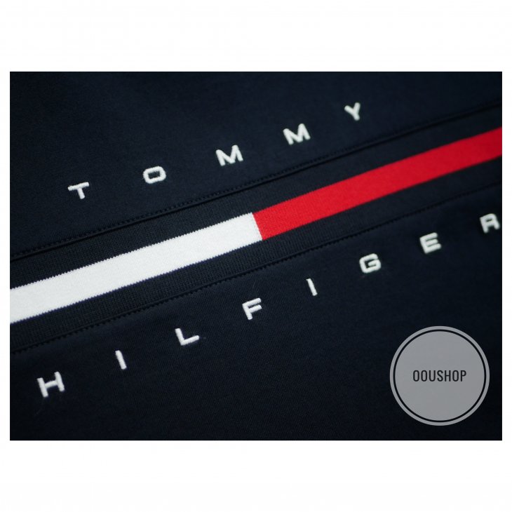 TOMMY HILFIGER ESSENTIAL FLAG LOGO T-SHIRT