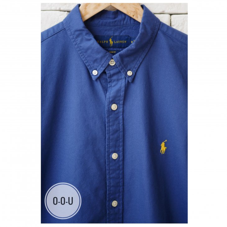 POLO RALPH LAUREN SLIM FIT GARMENT-DYED OXFORD SHIRT