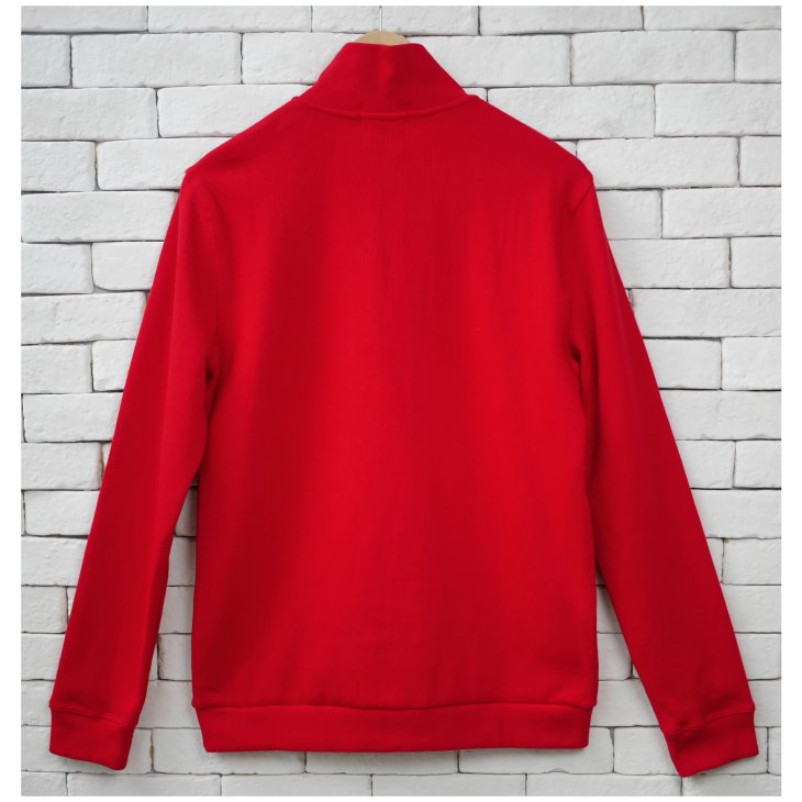 POLO RALPH LAUREN COTTON QUARTER-ZIP SWEATER