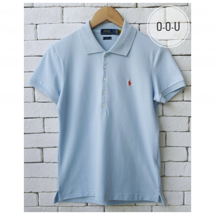 POLO RALPH LAUREN WOMEN SLIM FIT STRETCH POLO SHIRT