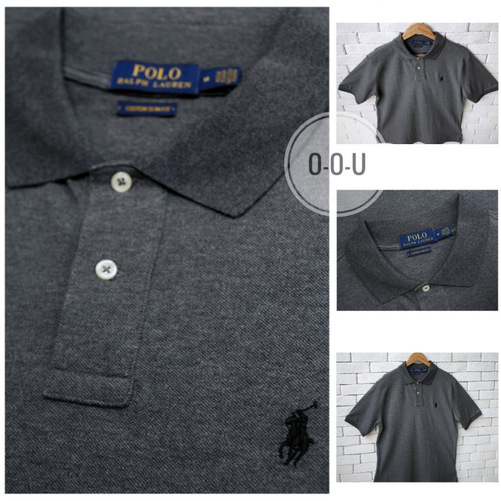 POLO RALPH LAUREN CUSTOM SLIM FIT POLO SHIRT