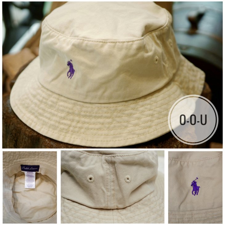 POLO RALPH LAUREN COTTON BUCKET HAT