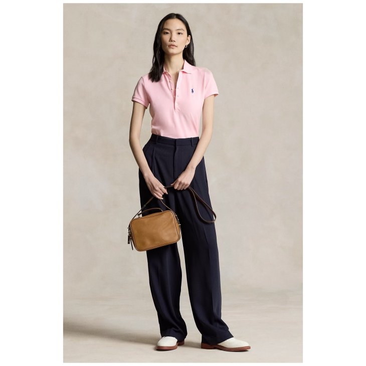 POLO RALPH LAUREN WOMEN SLIM FIT STRETCH POLO SHIRT