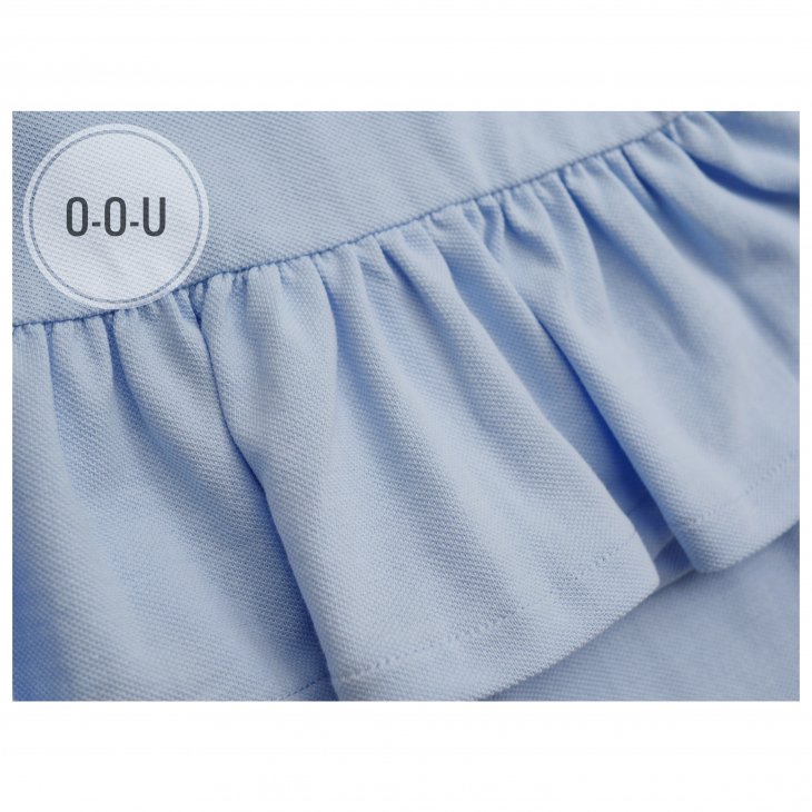 POLO RALPH LAUREN KIDS COTTON MESH POLO DRESS